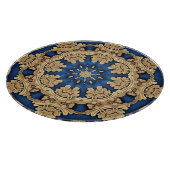 Blue Gold Decoration Cutting Board Schneidebrett (Ecke)