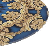 Blue Gold Decoration Cutting Board Schneidebrett (Ecke)