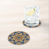 Blue Gold Decorative Paper Untersetzer (Vor Ort)