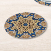 Blue Gold Decorative Paper Untersetzer (Angewinkelt)