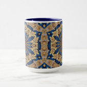 Blue Gold Decorative Tasse (Zentrum)