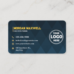 Blue Gold Diamonds Luxury CEO & Founder Visitenkarte