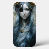 Blue Gold Fairy Fantasy Art Case-Mate iPhone Fall Hülle (Rückseite)