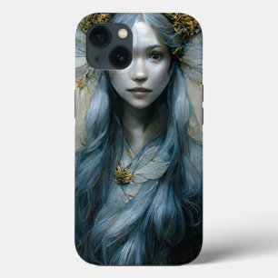 Blue Gold Fairy Fantasy Art Case-Mate iPhone Fall Hülle