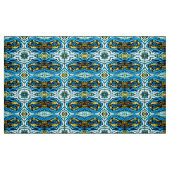 Blue & Gold Geode Fabric Stoff (Fat Quarter (45,7 x 55,9 cm))
