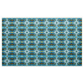 Blue & Gold Geode Fabric Stoff (Yard (91,4 cm))