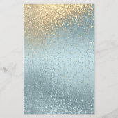 Blue & Gold Glitzer - Programm (Rückseite)