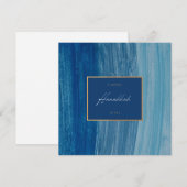 Blue & Gold Happy Hanukkah (Vorne/Hinten)