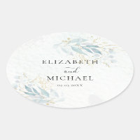 Blue Gold( Imitat)  Watercolour Wedding Collection