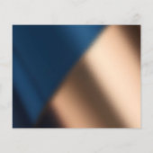 Blue Gold Makeup Artist Salon Foto Elegante Flyer (Hinten)