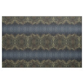 Blue Gold Mandala Floral Stoff (Yard (91,4 cm))