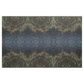 Blue Gold Mandala Floral Stoff (Fat Quarter (45,7 x 55,9 cm))
