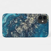 Blue Gold Marmor Case Mate Barely There Apple (Rückseite (Horizontal))