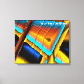 Blue-Gold-Metallic-Muster 33 Leinwanddruck (Vorderseite)