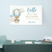 Blue Gold Niedlich Baby Boy Dusche Banner (Messeveranstaltung)