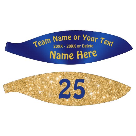 Blue, Gold Personalisiert Basketball Ball for Girl (Panele)