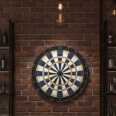 Blue Gold Professional Dartboard Wall Art Dartscheibe