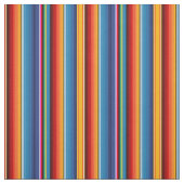 Blue Gold Red Mexican Sarape Stoff (Muster)