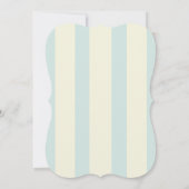 Blue Gold Royal Prince Baby Dusche Einladungen (Rückseite)