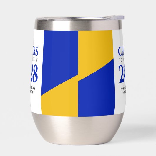 Blue Gold School Uni University Abschluss (Links)