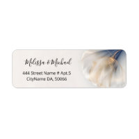 Blue Gold Smokey Flower | Hochzeit