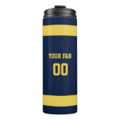 Blue Gold Team Thermosbecher (Vorderseite)