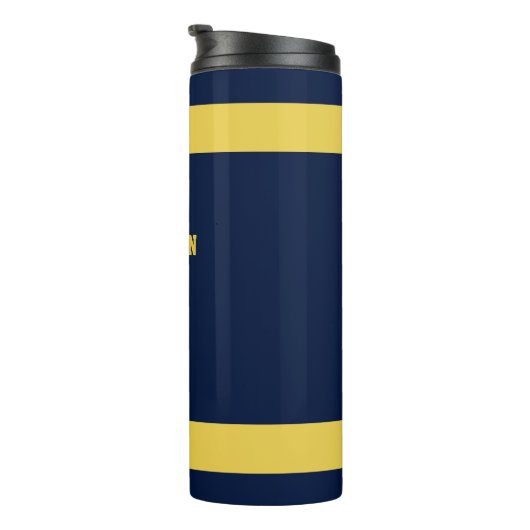 Blue Gold Team Thermosbecher (Nach rechts gedreht)