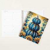Blue & Gold Tiger Stripe Pumpkin Planer (Anzeige)