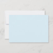 Blue Gold UAWG No mailing Reservierte Sitzplatzein Einladung (Rückseite)