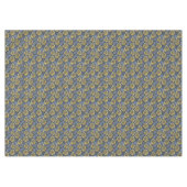 Blue Gold Weihnachtsmuster#29 ID1009 Tischdecke (Vorderseite (Horizontal))