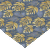 Blue Gold Weihnachtsmuster#29 ID1009 Tischdecke (Schrägansicht)