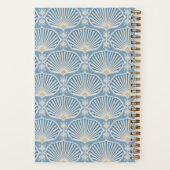 Blue  & Goldenrod | Deco Fans Personalized Notizblock (Rückseite)