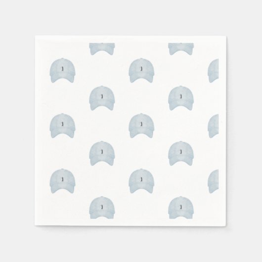 Blue Golf Cap Serviette (Vorderseite)