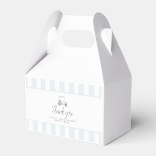 Blue Golf Car Gefälligbox Geschenkschachtel