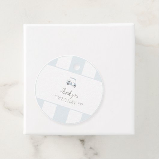 Blue Golf Card Geschenk für Anhänger (Beispiel)