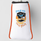 Blue Golf Cart BFTG Putter Cover Headcover (Rotieren 90)