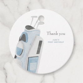 Blue Golf Club Dankeschön an den Tag Geschenkanhänger