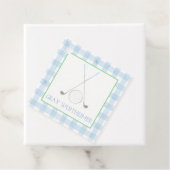 Blue Golf Club Gefälligetags Geschenkanhänger (Beispiel)