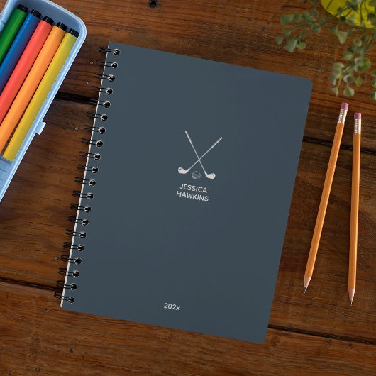 Blue Golf Club Personal 2024 Weekly Planer