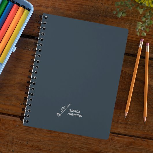 Blue Golf Club Personal Weekly Planer