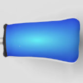 Blue Golf Headcover (Vorderseite)