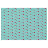 Blue Golfers Putting Muster Tischdecke (Vorderseite (Horizontal))