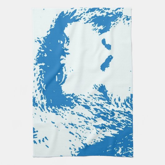 Blue Gorilla Geschirrtuch (Vertikal)