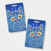 Blue Gothic Cat Ausweis (Vorder- & Rückseite)