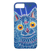 Blue Gothic Cat Case-Mate iPhone Hülle (Rückseite)
