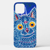 Blue Gothic Cat Case-Mate iPhone Hülle (Rückseite)