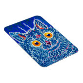 Blue Gothic Cat Magnet (Rechte Seite)