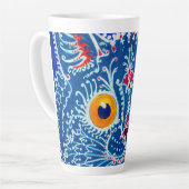 Blue Gothic Cat Milchtasse (Linke Ecke)