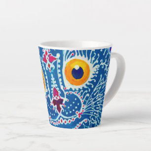 Blue Gothic Cat Milchtasse