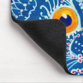 Blue Gothic Cat Mousepad (Ecke)